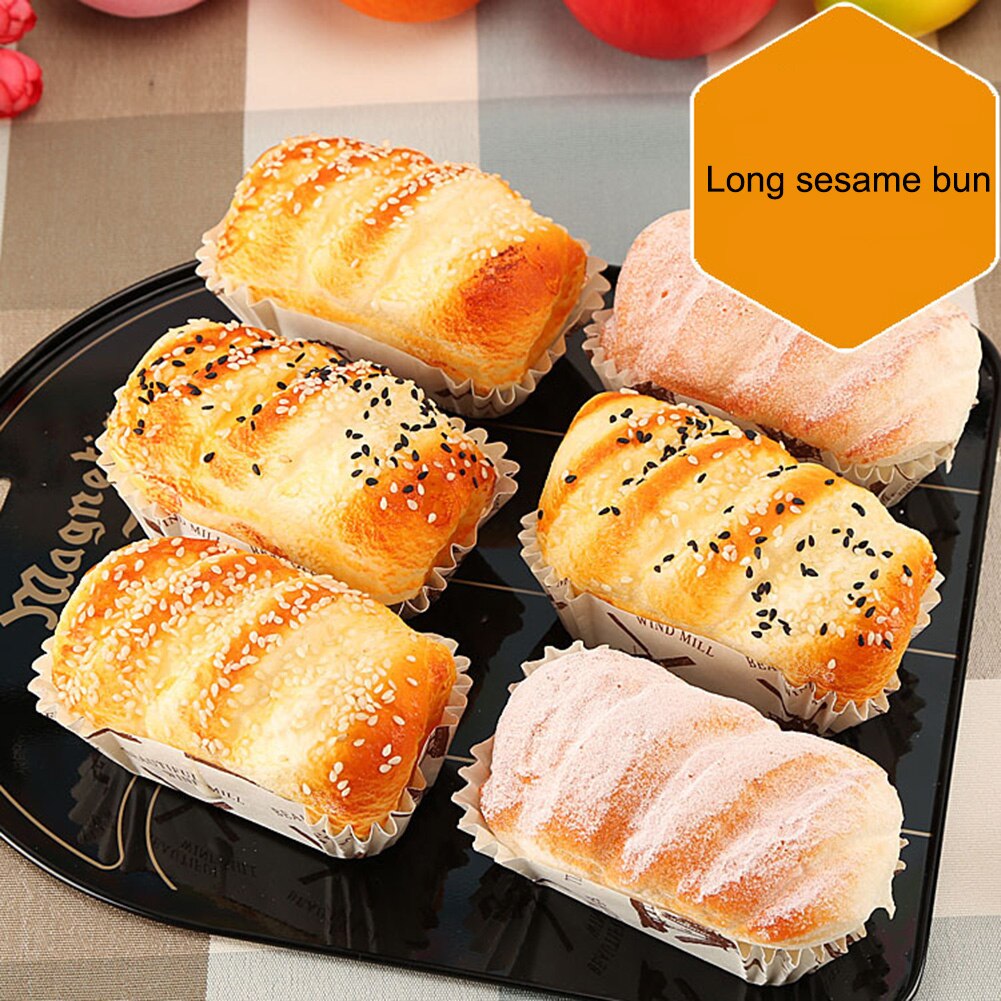 Cute Artificial Cakes PU Simulation Realistic Food Bread Dessert Model Cake for Bakery Window Display Photography Ornaments