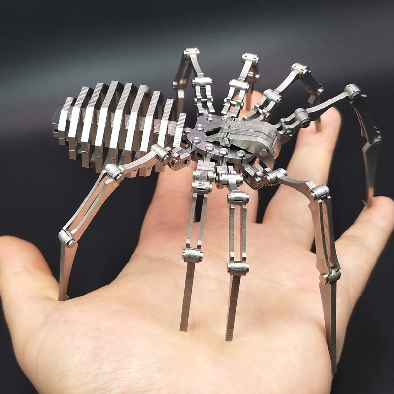 Diy Monteren Model Kit 3D Spider Puzzels Rvs Assem... – Vicedeal