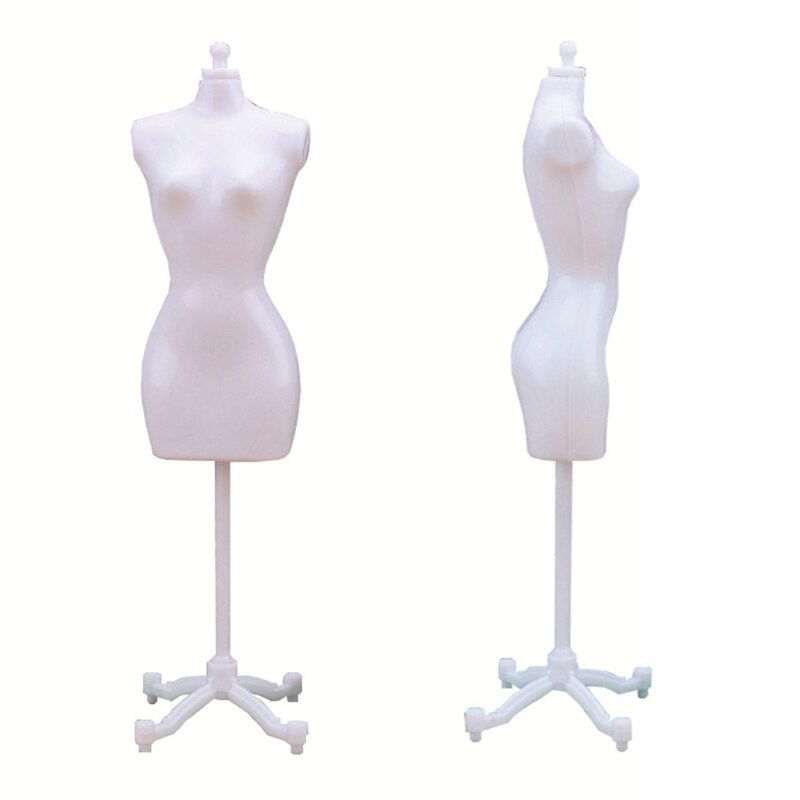 Poupée Mannequin avec support M07 22, robe de présentation complète du corps, robe de couturière, exposition de bijoux