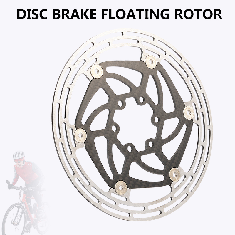 RACEWORK Carbon Faser Fahrrad Bremsscheibe MTB Rennrad Ultraleicht 6 Schrauben Schwimmenden Rotor 140mm 160mm 180mm Bremsscheibe