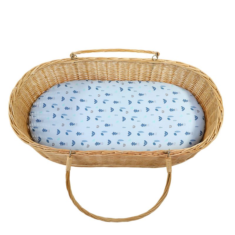 Baby Diaper Changing Pad Cartoon Printed Cradle Cover Infant Mattress Crib Sheet A2UB