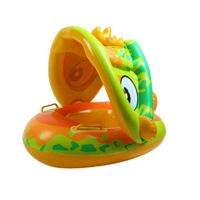 Baby Sicher Aufblasbare Ring Kleinkind Schwimmen schweben Einstellbare Sonnenschirm Sitz Neugeborene bat Kreis Schwimmen Aufblasbare Räder Spielzeug: WJ3317B