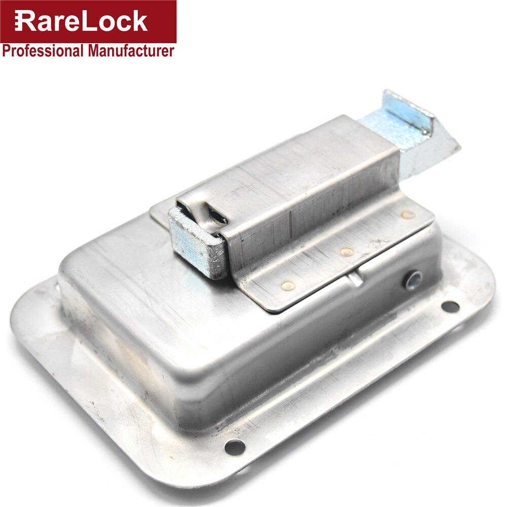Rarelock – serrure d&#39;armoire à poignée en acier inoxydable, pour camion de RV, accessoires de coffre de ramassage, de Bus, de voiture, ms21d