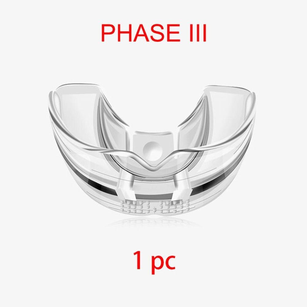transparent Kieferorthopädische Hosenträger Zahnspangen Instanted Silikon Lächeln Zähne Ausrichtung Trainer Zähne Halter Mundschutz Hosenträger: 03