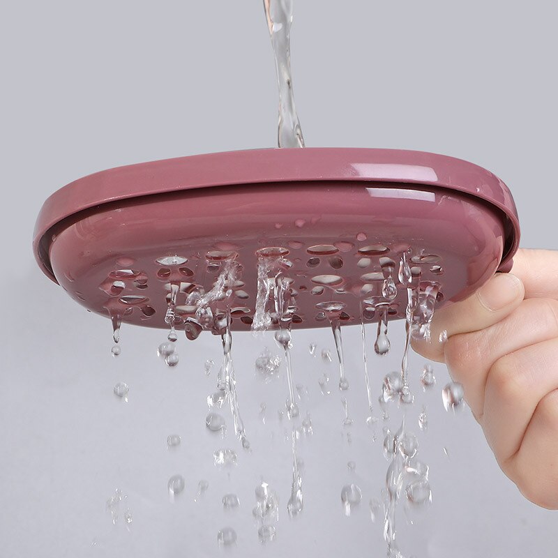 kreskówka wodoodporne pudełko z pokrywą mydła przenośne mydło podróżne chroń pojemnik pudełko na mydło łazienkowe akcesoria łazienkowe