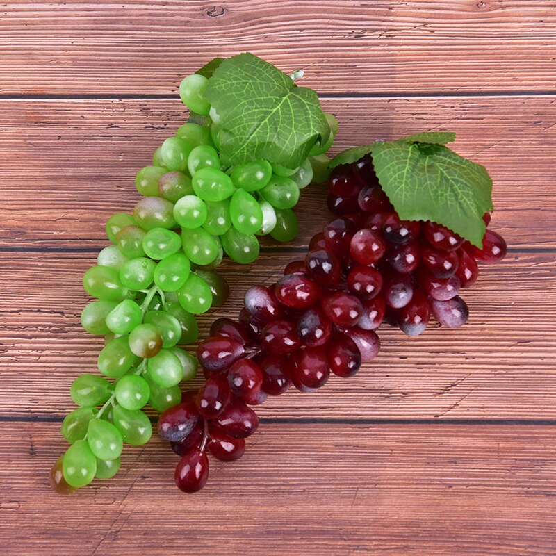 Diy Kunstmatige Vruchten Opknoping Kunstmatige Druiven Plastic Nep Fruit Voor Huis Tuin Decoratie Wedding Party Kerst Supplies