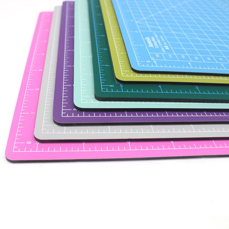 1pcs 8.66x5.91inch A5 PVC Grid Lines Cutting Mat Pad For DIY Scrapbooking Rubber stamp engraving pad Mouse Mat