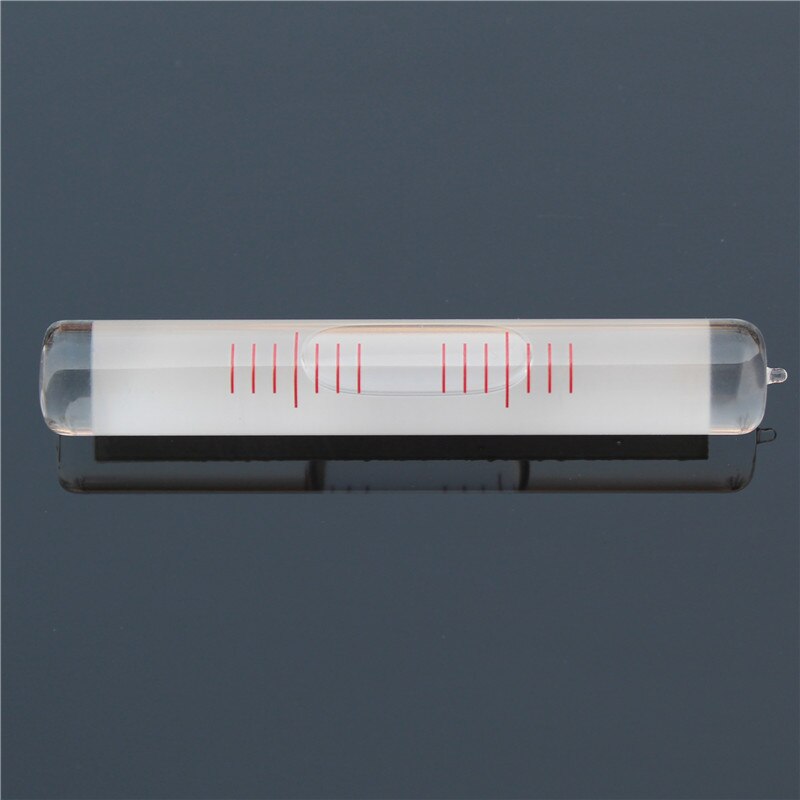 High precision glass tube horizontal bead Theodolite leveling water bubble High Borosilicate Glass Level diameter 11mm: 11x73(0.6)