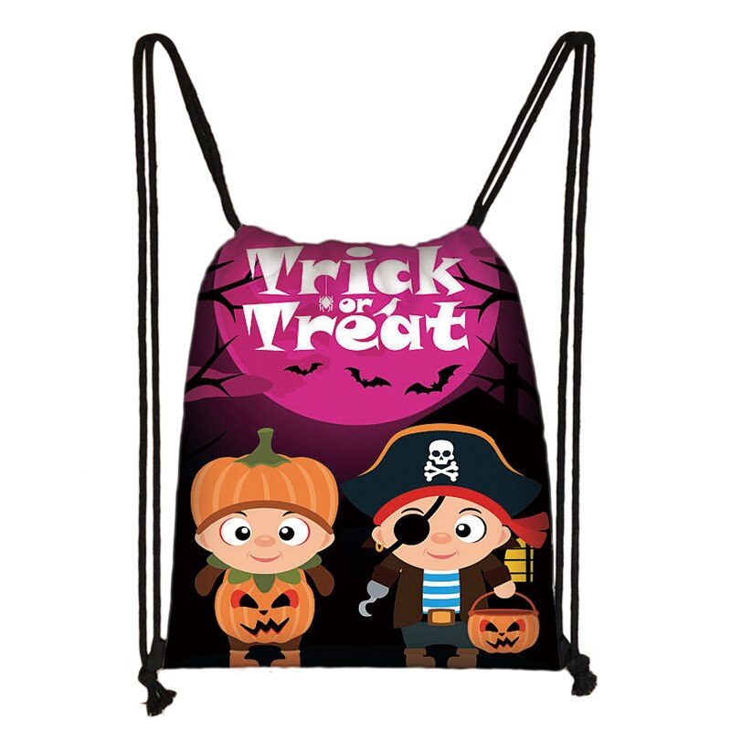 Honkus ponkus heks eend trekkoordtas halloween dames opbergzakken hocus pocus rugzak meisjes snoepboek tas: Skdholloween 05