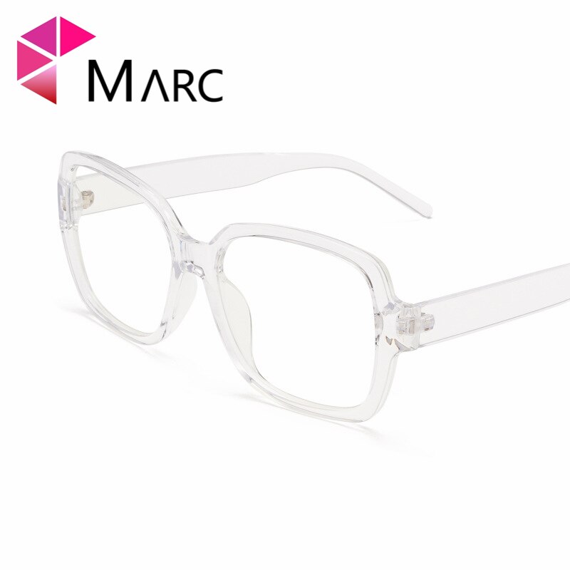 MARC Square Frame Trend Glasses Women Men Oversized Optical Glasses Frame Spectacles Eyewear Frames for Male Female