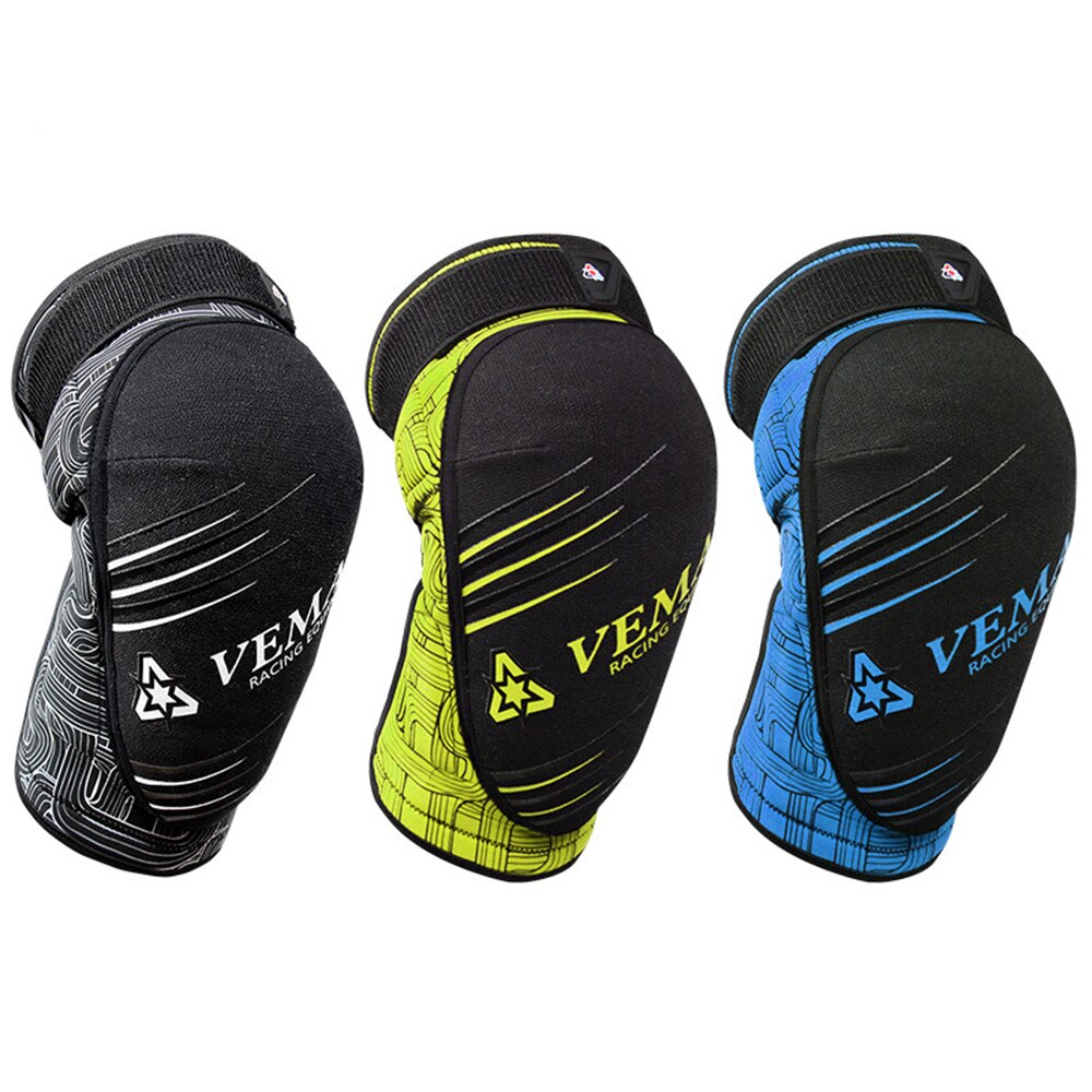Joelheira de motocross, equipamento verde de proteção para motocicleta, proteção para o corpo e equitação, quatro estações