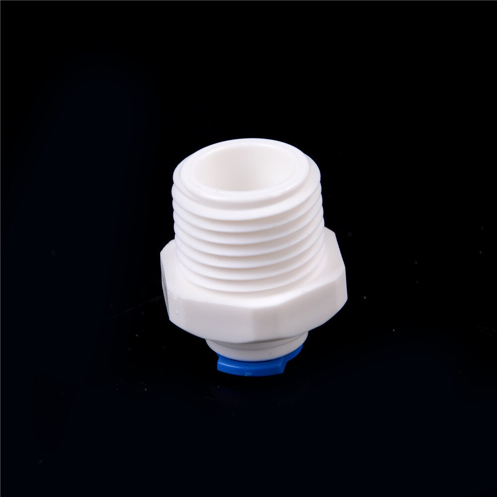 1 pièces RO eau raccord rapide 1/2 ''filetage mâle à 1/4'' Tube raccord rapide