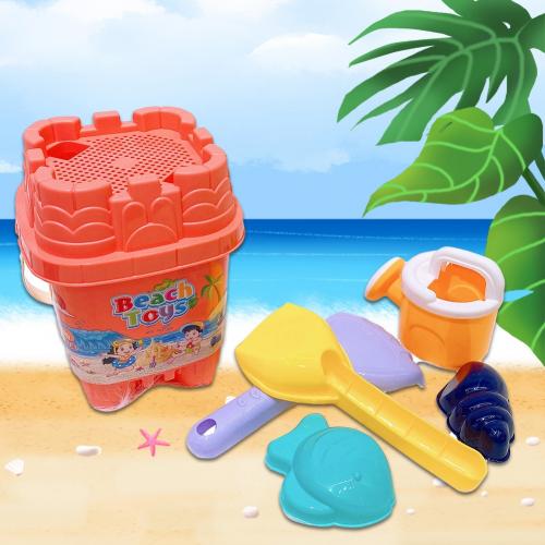5 stk børnespand sprinklerform lade som spil sommer strand vand sand lege legetøjssæt: Default Title