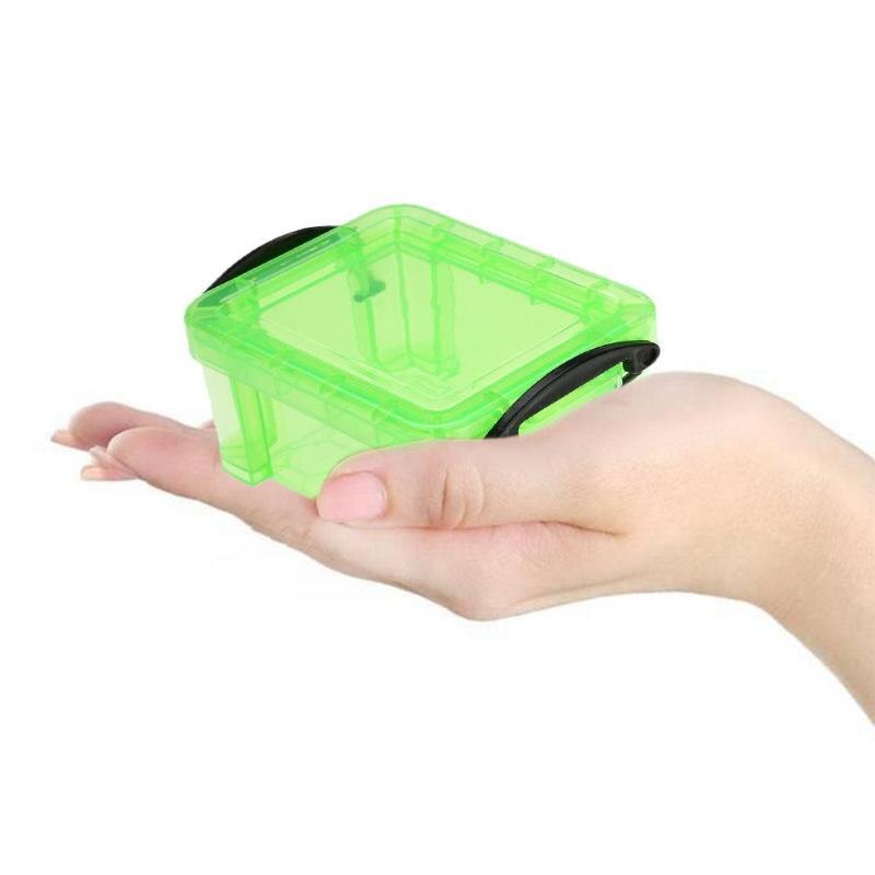 Cute Mini Desktop Desk Top Storage Organizer Case Painting Bush Nail Art Drill Container Holder Office Organizer