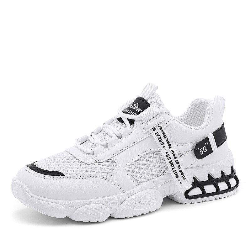 Nowe damskie buty do tenisa 2020 koszyk kobieta siłownia buty sportowe stabilność oddychająca siatka gruba podeszwa trenerzy kobiety buty tenisowe tanie: Black / 4