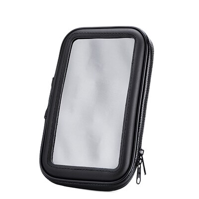 Jaer motorsykkel sykkel atv speil mount holder vanntett veske til mobiltelefon gps mount holder usb lader
