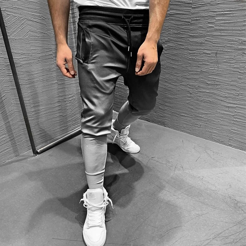 Neue Farbverlauf Herbst Turnhallen Männer Jogger Jogginghose männer Jogger Hosen sportlich Kleidung sterben Bodybuilding Hosen