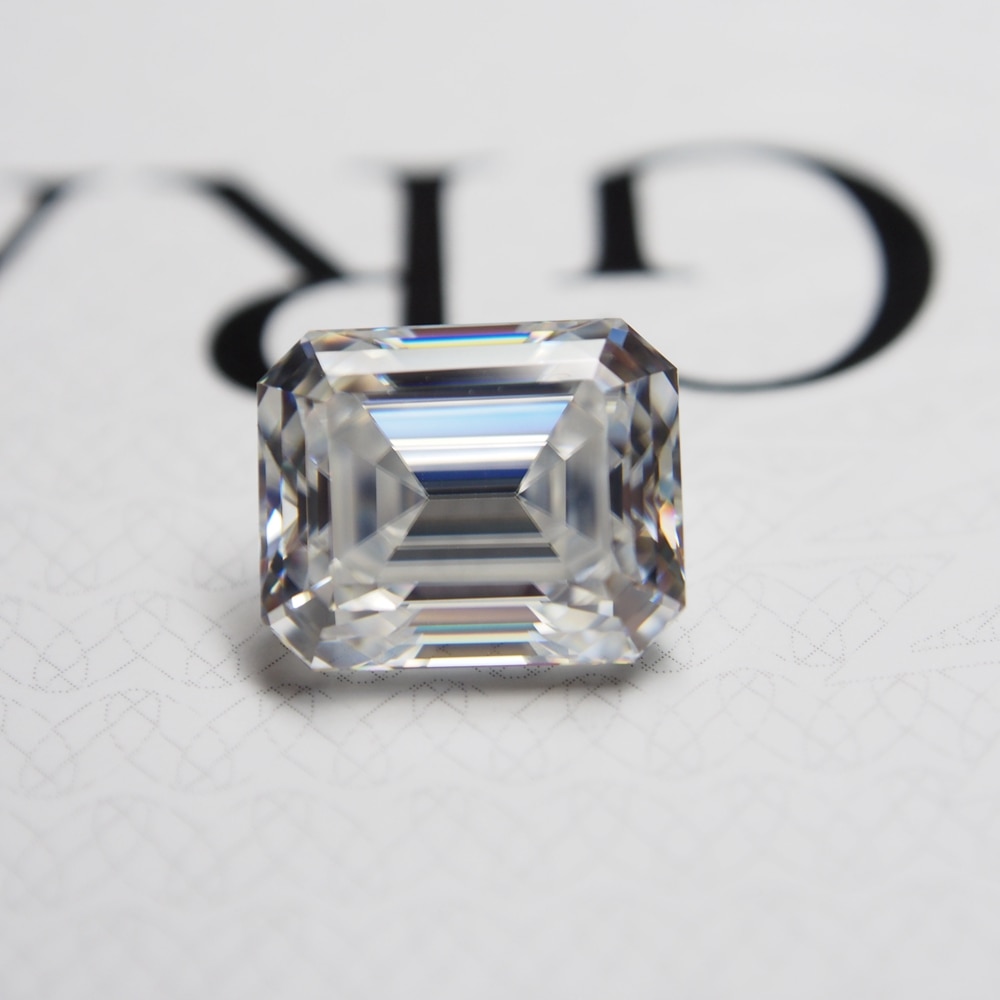 4*6mm Emerald Cut 0.5 karaat Moissanite Steen Losse Moissanite Diamant voor Ring maken