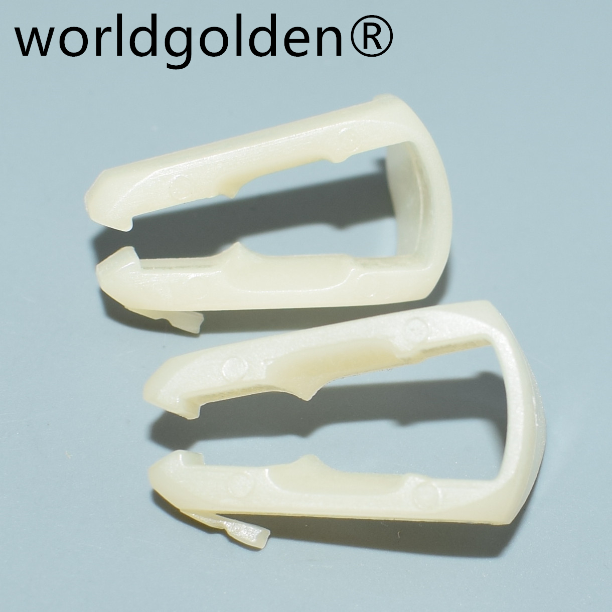 worldgolden 100pcs plastic clip For 8mm Fuel Line Retainer Clip With Fuel Injection for Ford N802239-S, N806191-S1901