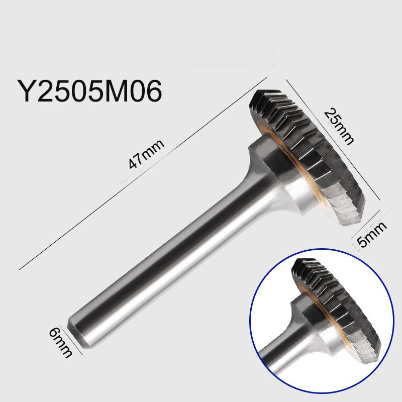 120 degree Disc Grinding Head 1pc Carbide Rotary Boring Cutter Wood Carving Tool Tungsten Steel Y-shaped 12mm 16mm 25mm: Y2505M06