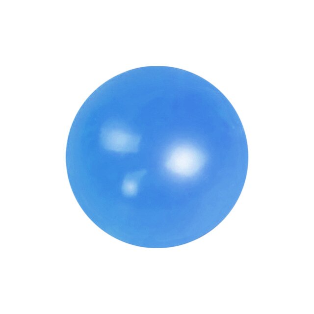 4pcs Size 70mm Globbles Stress Wall Ball Sticky Fluorescent Target Toys Rebound Ball Anti Stress Fidget Toy Decompression Throw: 1PC 45mm B