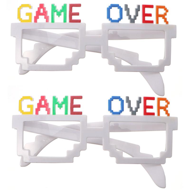 Gafas con estilo, juego sobre gafas, atrezo para fotografía de , 2 uds.
