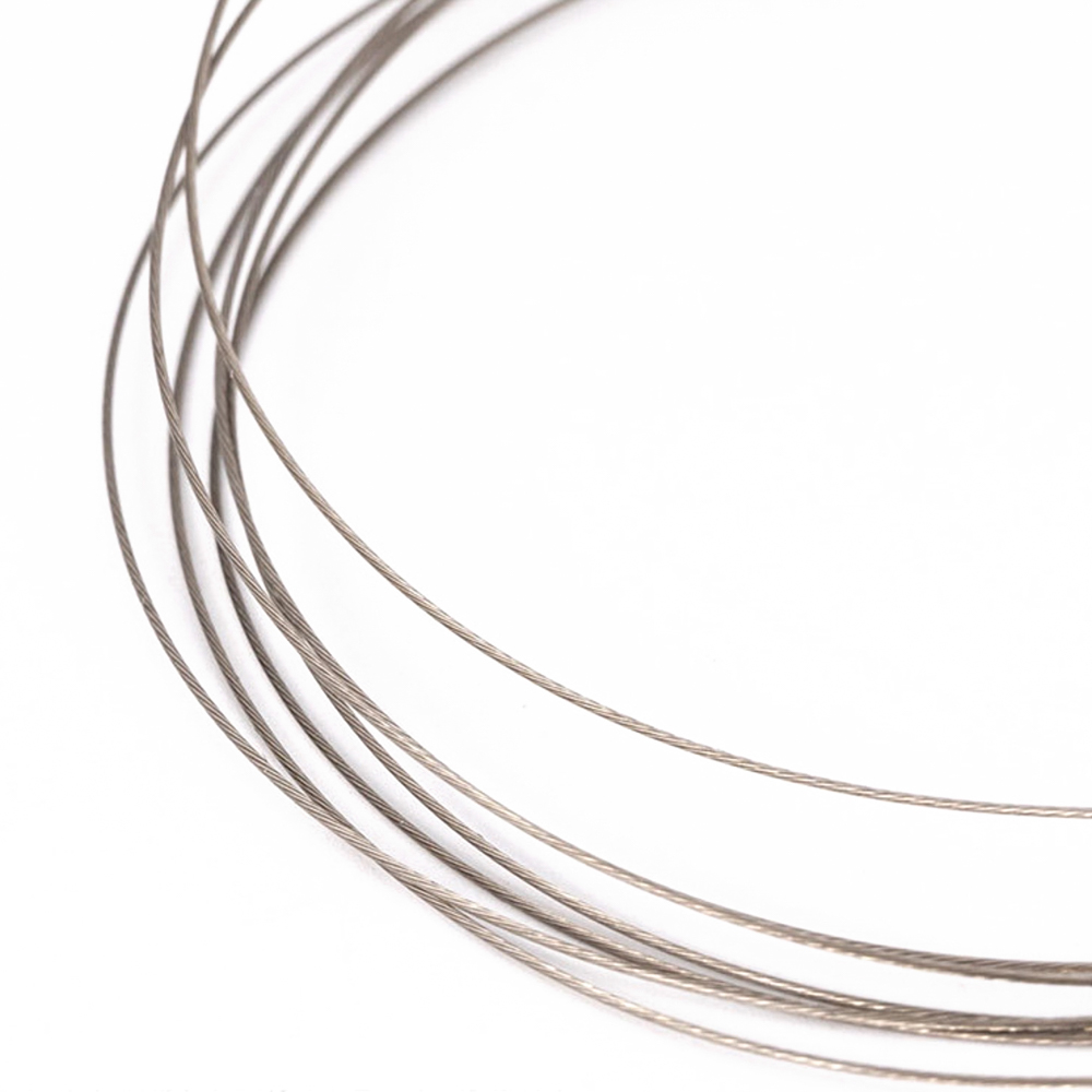 0,3–0,8 mm Gold/Silber, farbbeständig, starke Linie, Edelstahldraht, Tigerschwanz, Perlendraht für sterben Schmuckherstellung