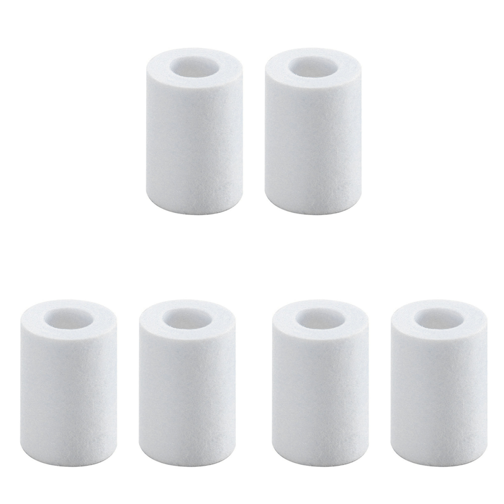 Dusch filter transparentes Badezimmer filtration system 5 Mikron pp Baumwoll filter Haushalts wasserfilter 3,5x2,4 Zoll für die Küche zu Hause: Rot