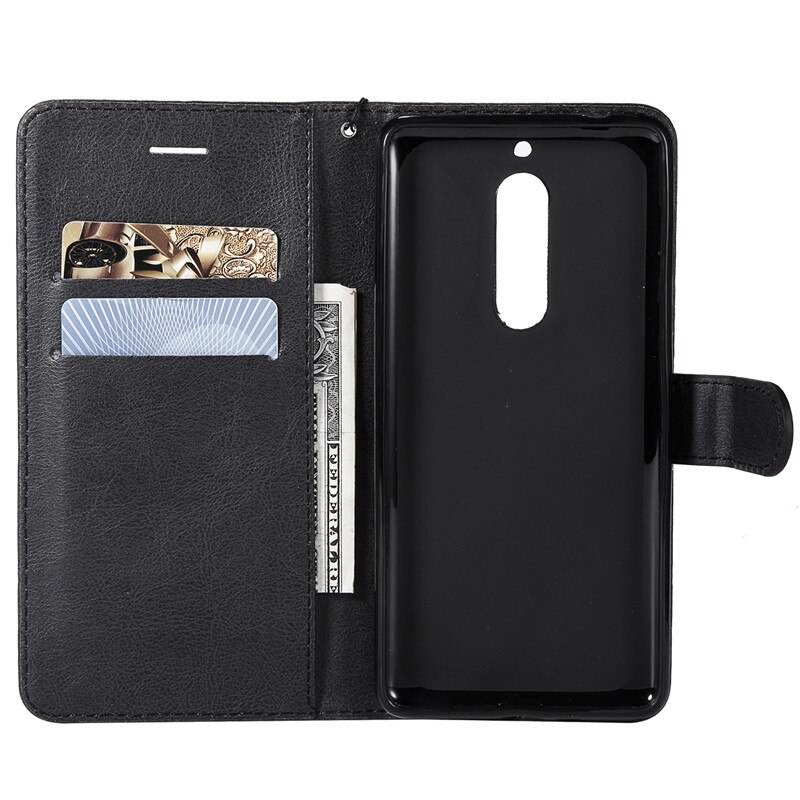 Voor Nokia 5 Case Nokia 5 Case Luxe Lederen Portemonnee Telefoon Geval Voor Nokia 5 TA-1053 TA -1024 TA-1044 Nokia5 Flip Case