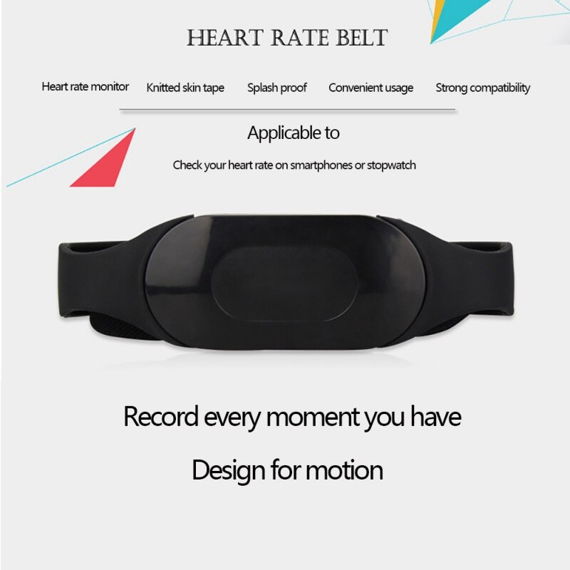 Hartslagband Bluetooth & Ant + Hartslagmeter Fietsen Ble 4.0 Mier Hartslagmeter Polar Hartslag Sensor borstband Riem