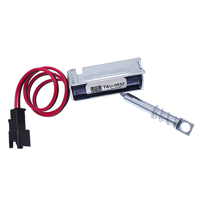 Tau-0537 Elektromagnetisches Schloss Magnetschloss DC 6V/12V/24V Elektroschloss 1,5A/2A/1A Schloss Linearmagnet