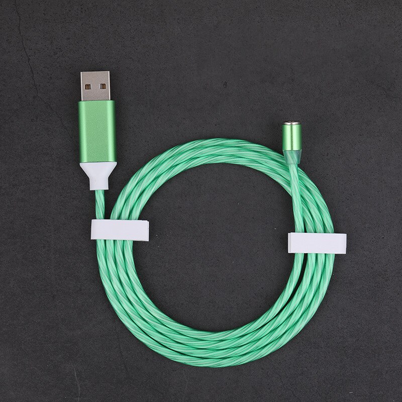 Magnetische datakabel: Alleen kabel groen