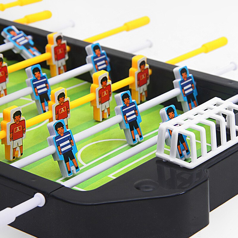 Fußball Mini Tisch Top Fußball Tabelle Fußball Bord Maschine Spiel 4 Pole Desktop Spielzeug Spiel Haus Spiel Spielzeug Für kind