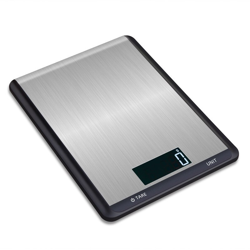 Digital Kitchen Food Scale 22lbs/10kg Precision Food Scale LCD Display Tempered Glass Surface Touch Screen