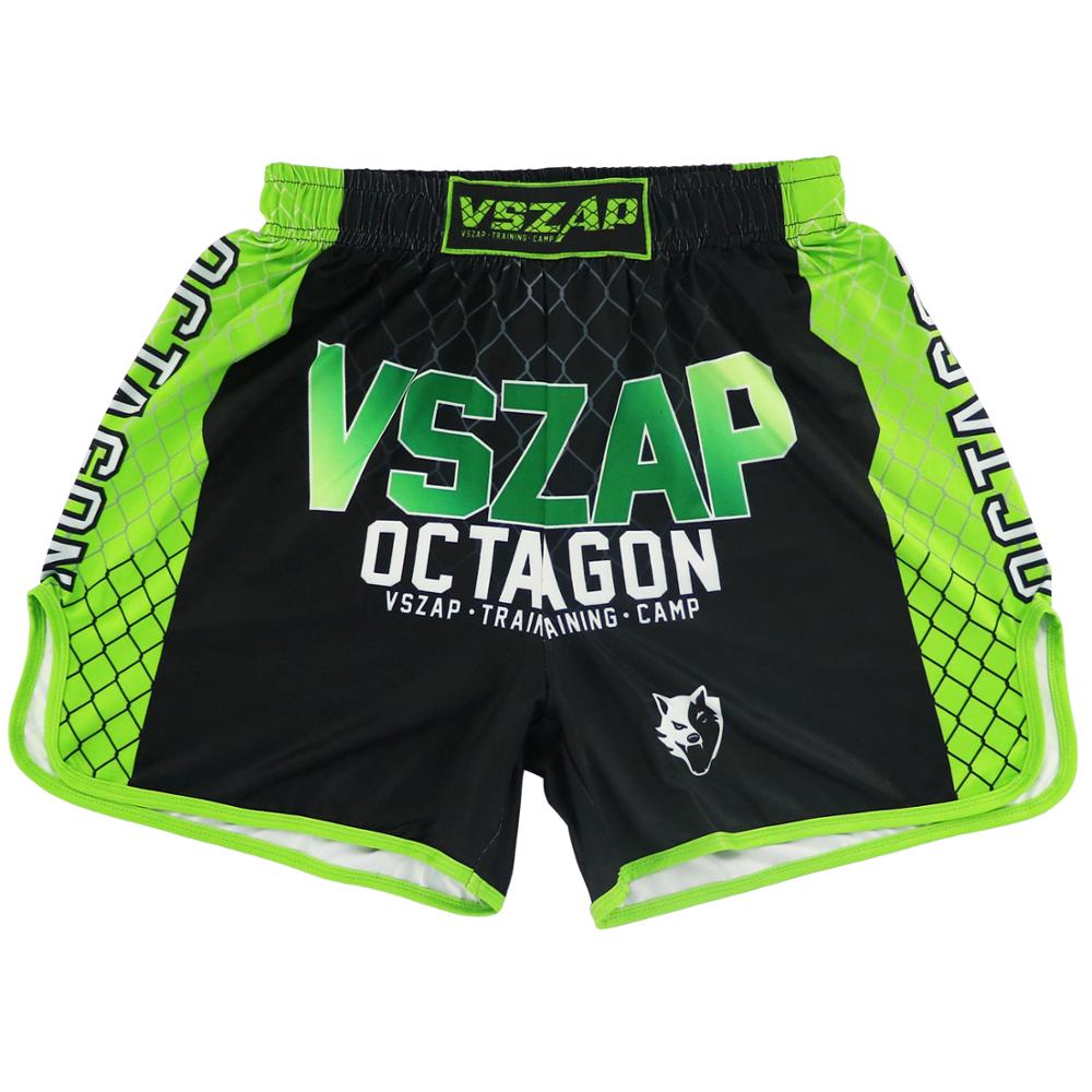 VSZAP Wolf Fitness fighting shorts Sport Thai boxing MMA training fight quick dry muscle beach pants man