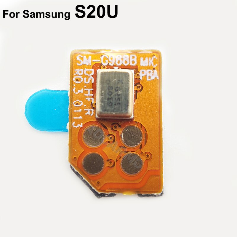 Aocarmo Voor Samsung Galaxy S20/S20 +/S20 Plus/S20U Top Microfoon Module Element Ruisonderdrukking Microfoon flex Kabel Vervanging Deel: S20U