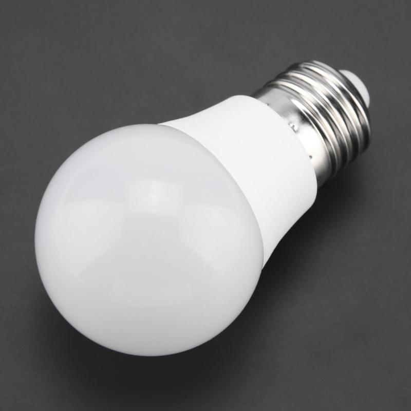 Ampoule à économie d'énergie E27, 3W AC85-265V, haute lumière LED lumineuse, Durable, ampoule pour éclairage de chambre à domicile