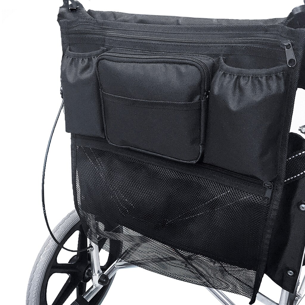 Multifunktions Rollstuhl Tasche Rucksack Armlehne Tasche Camping Stuhl Reisetasche Seite Tasche Organizer für Rollstuhl