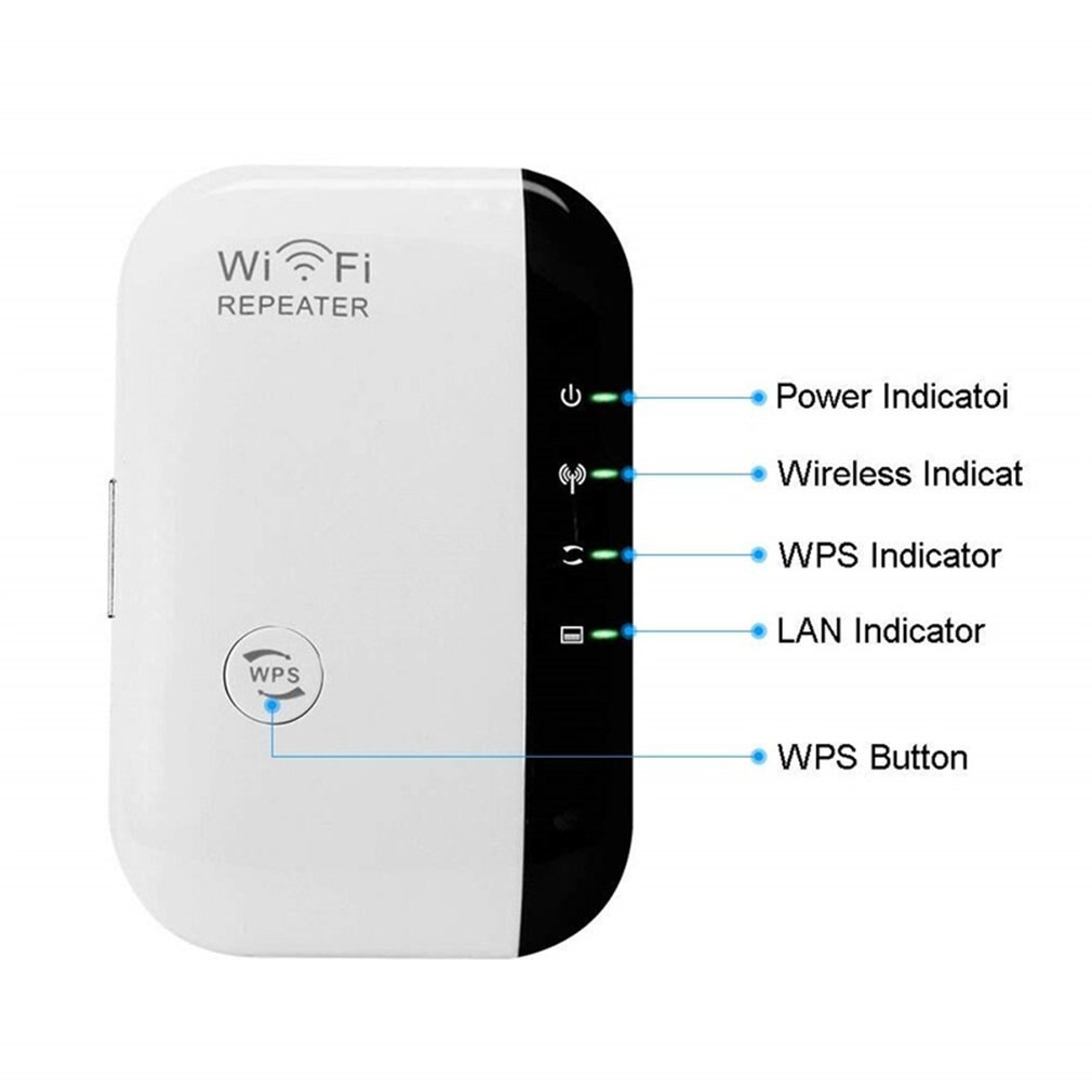 Wireless Wifi Repeater Wifi Range Extender Router Wi-Fi Signal Amplifier 300Mbps WiFi Booster 2.4G Wi Fi Ultraboost Access Point