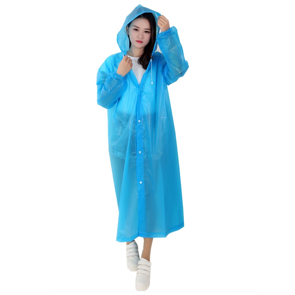 Chubasquero deportivo portátil reutilizable para hombre y mujer, impermeable, EVA, para exteriores, acampada, senderismo, 1 ud.