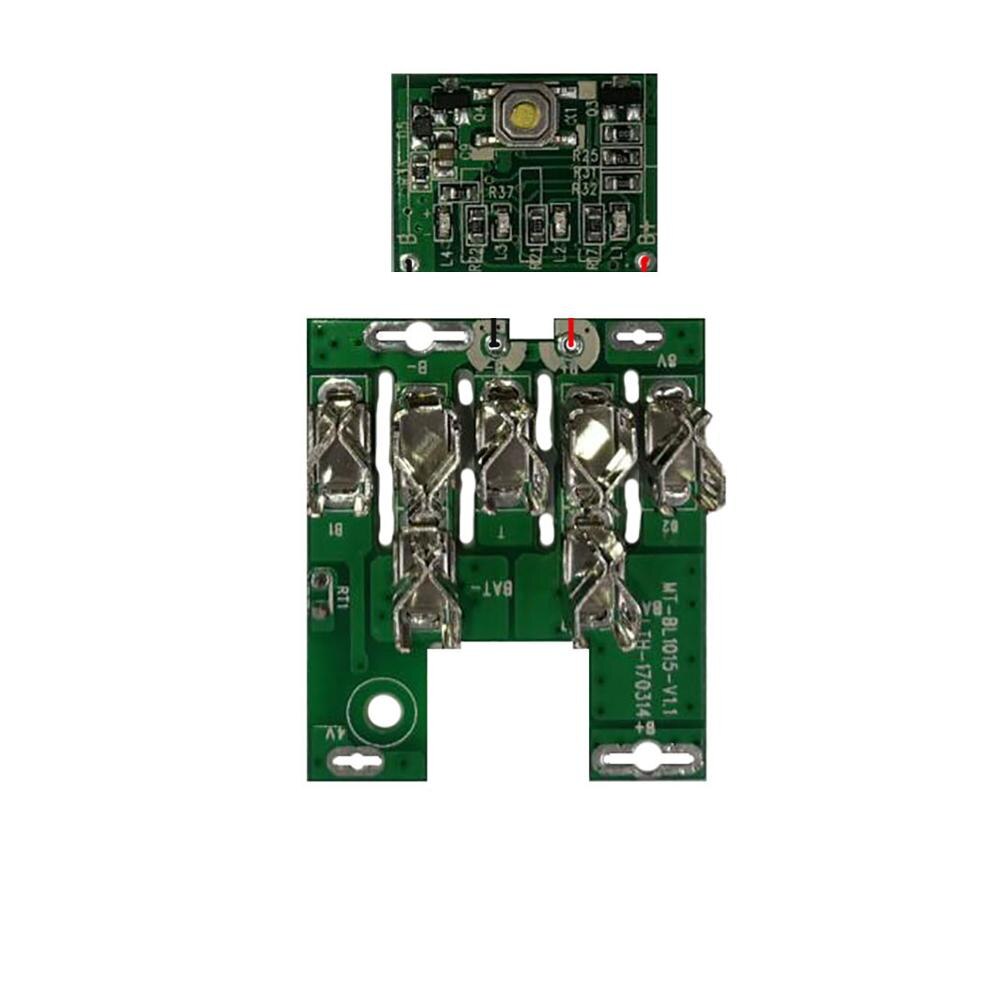 Dawupine BL1041 Pezzi Custodia In Plastica Della Batteria PCB Circuito LED Per MAKITA 10.8V 12V 3Ah 4Ah 5Ah BL1021 BL1041 Batteria Li-Ion: PCB