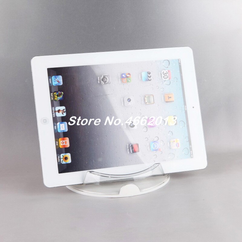 10pcs/lot General tablet computer display rack desktop iPad base bracket multi-purpose display rack round booth counter bracket