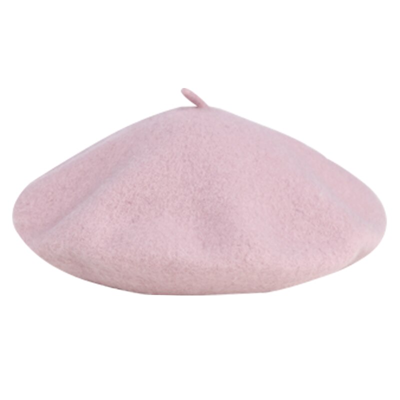 Søt jente beret høst ullmalerhatt vinter behagelig gresskarhatt vill trucker lue