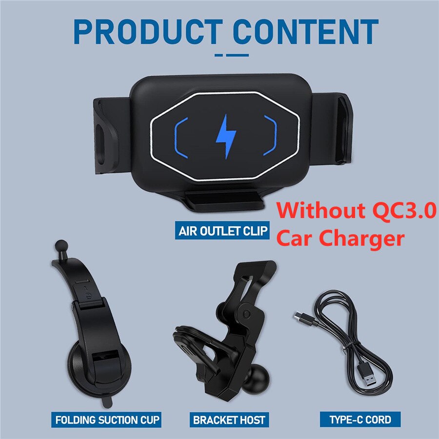 15w wireless car chargers, foldable screen, qi fast phone charger holder for samsung galaxy z, fold 3 2 iphone 13, 12 max, huawei mate x: S15 no car charger