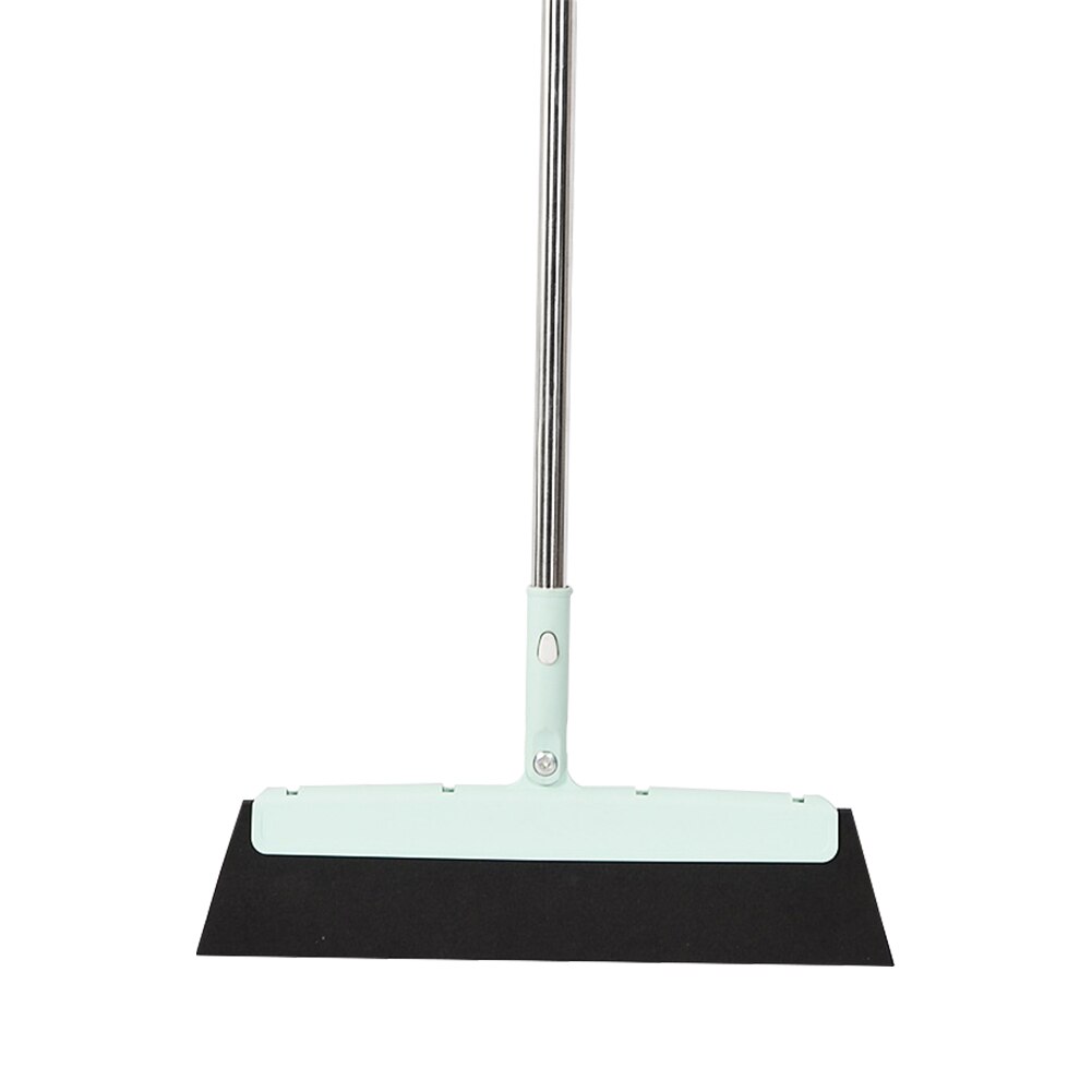 Balai tressé en paille , plaque d&#39;essuie-glace pour sol, manche de suspension de salle de bain, grattoir de nettoyage multifonction Durable