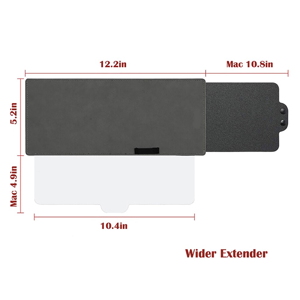 Extension de pare-soleil polarisé pour voiture, pare-soleil extractible, verre transparent, pièce de protection solaire, cécité de la neige, accessoires automobiles
