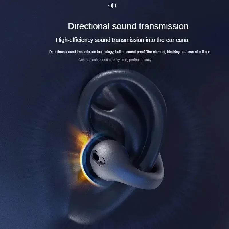 XIAOMI Bone Conduction Bluetooth Earphones Wireless HiFi Stereo Sports Headphones Waterproof with Microphone for Game Music