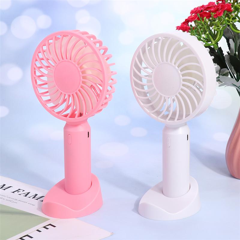 Draagbare handventilator, handige desktopventilator, kleine zomerventilator, eenvoudige stijl, usb-ventilator voor slaapzaal, thuiskantoor