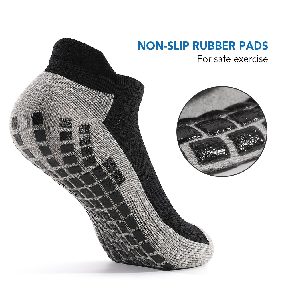 Anti-skid Soccer Socks Athletic Low-cut Socks Breathable Quick Dry Wear-resistant Athletic Socks for Football Basketball Sports