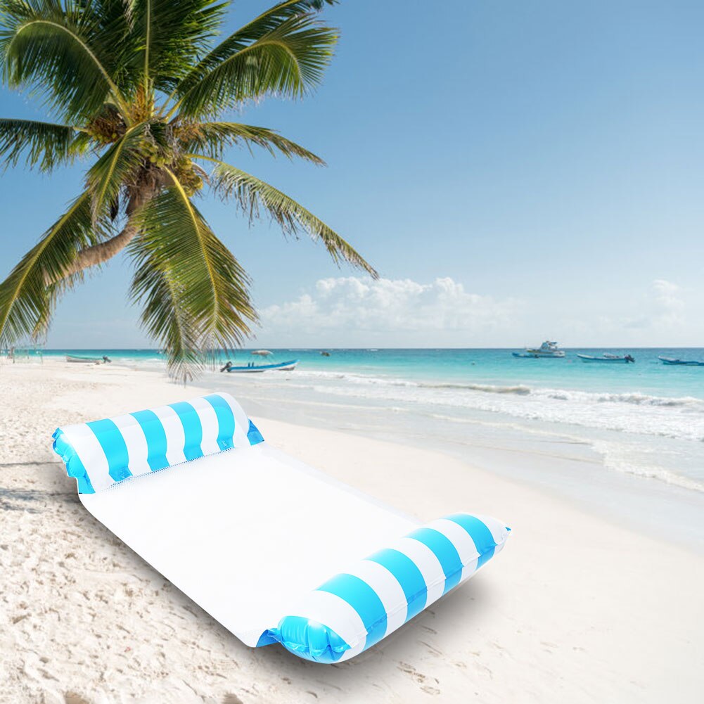 Opvouwbare Zomer Water Hangmat Fauteuil Opblaasbare Drijvende Air Matras Zwembad Party Speelgoed Water Sport Lounge Bed